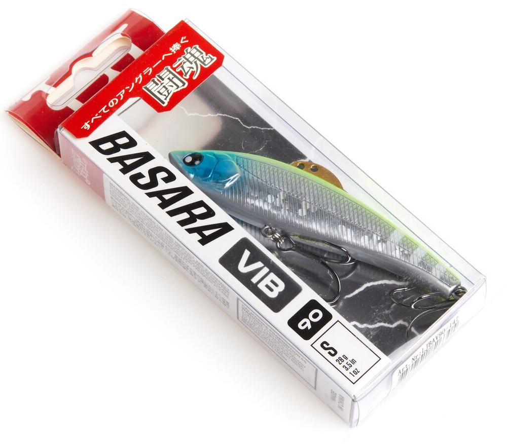 Воблер тонущий вертикальный LJ Pro Series BASARA VIB S 90.00/147