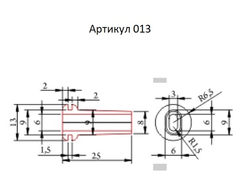 Кабельный ввод 25 мм чертеж