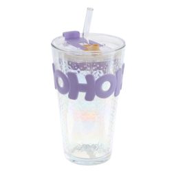 GAEM Стакан с трубочкой, 450 мл, L9 W9 H0,5 см, 3в.