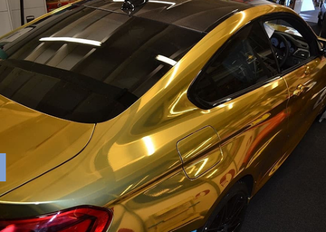 Пленка Metal fase gold 0,92х20м золото хромированная