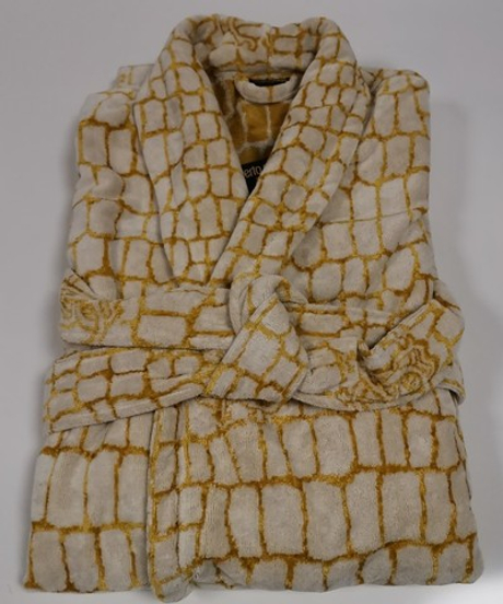 Халат велюровый Roberto Cavalli Cocco Gold 001