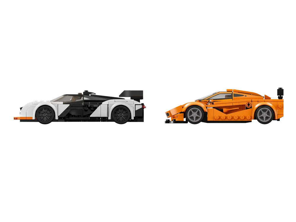 Конструктор LEGO Speed Champions 76918 McLaren Solus GT и McLaren F1 LM