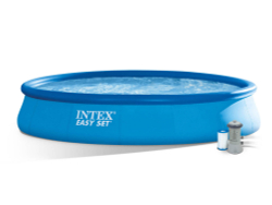 Бассейн надувной Intex Easy Set 457х84 см + фильтр-насос 2006 л/ч (28158)