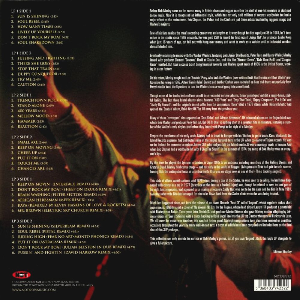 Bob Marley / Sun Is Shining (Coloured Vinyl)(3LP)