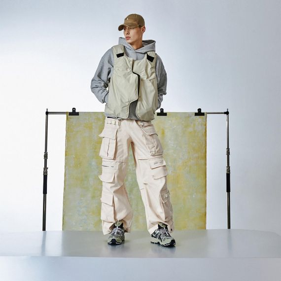 Asics Гель Kahana TR v2 Повседневная обувь Низкий Топ Зеленый-серый Унисекс