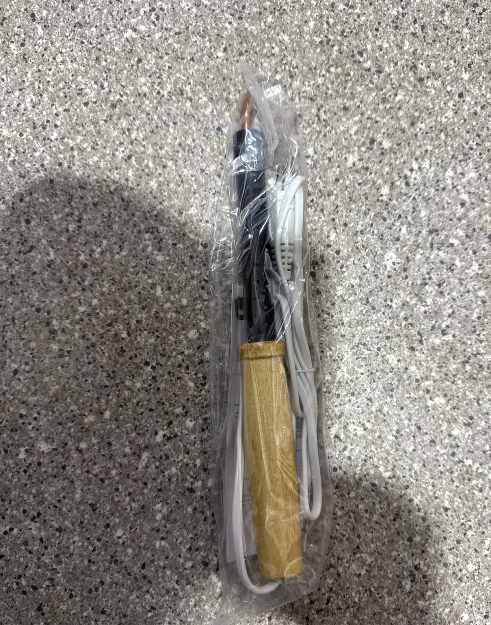 Паяльник с деревянной ручкой 25W