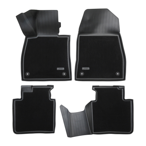 Ковры в салон Norplast/Unidec для HONGQI H5 II (2022-), Черный, арт.NPA11-C302-270-CM