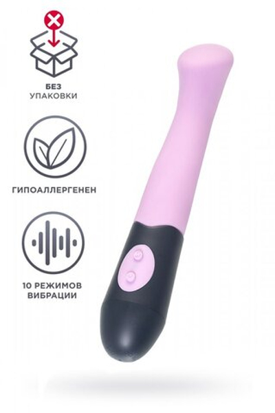 Стимулятор точки G розовый 19 см (без коробки)