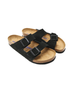 Кожаные шлепанцы arizona Birkenstock - черный(951321)