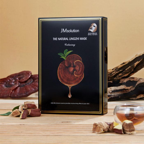JMsolution The Natural Lingzhi Mask Calming успокаивающая тканевая маска с экстрактом гриба Линчжи