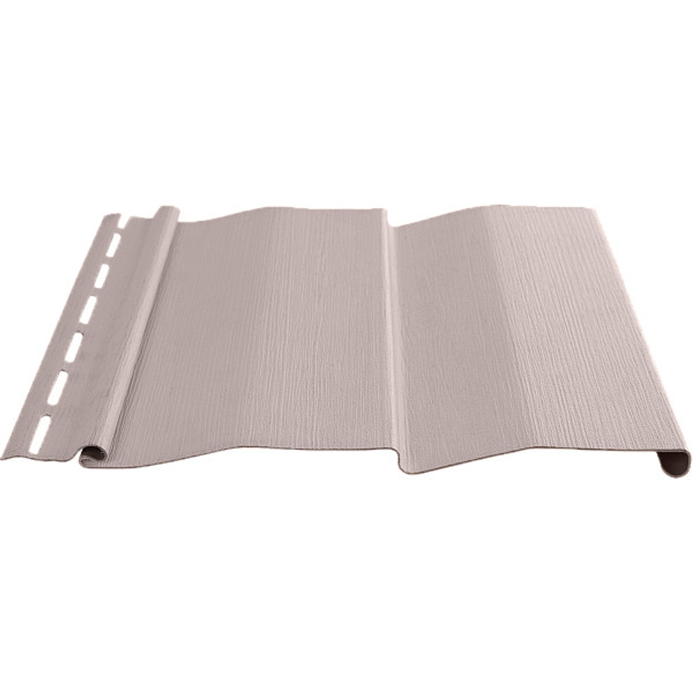 Сайдинг Tecos Ardennes Корабельный брус Пыльная роза 3660х230 мм