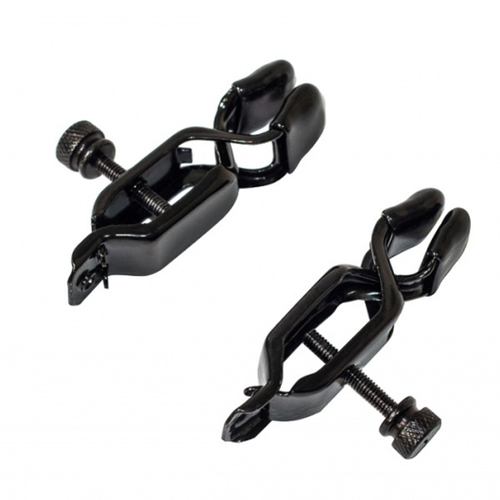 Стильные черные металлические зажимы на соски Lola Games Party Hard Craze 1132-01lola