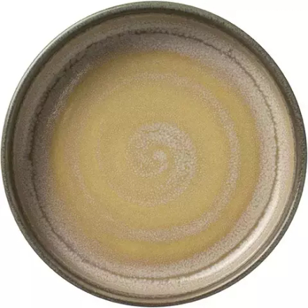 Тарелка «Аврора Революшн Гранит» с бортом фарфор 1,065л D=165,H=45мм бежев.,коричнев