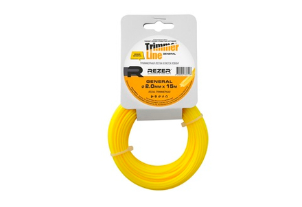 Триммерная леска звезда GENERAL D=2,0 мм L=15 м