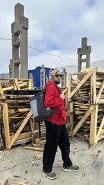 Рюкзак Klumba Colour Block Backpack сине-голубой