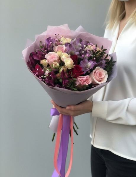 Букет Сиреневый туман