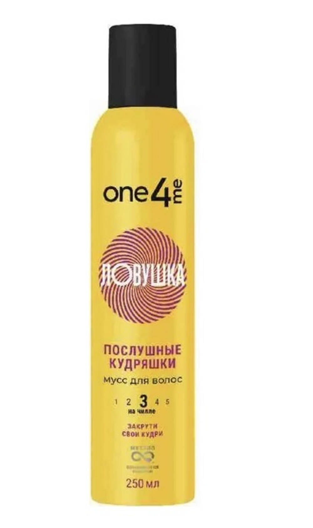 One4Me Мусс для укладки волос Ловушка, для кудрявых волос, 250 мл