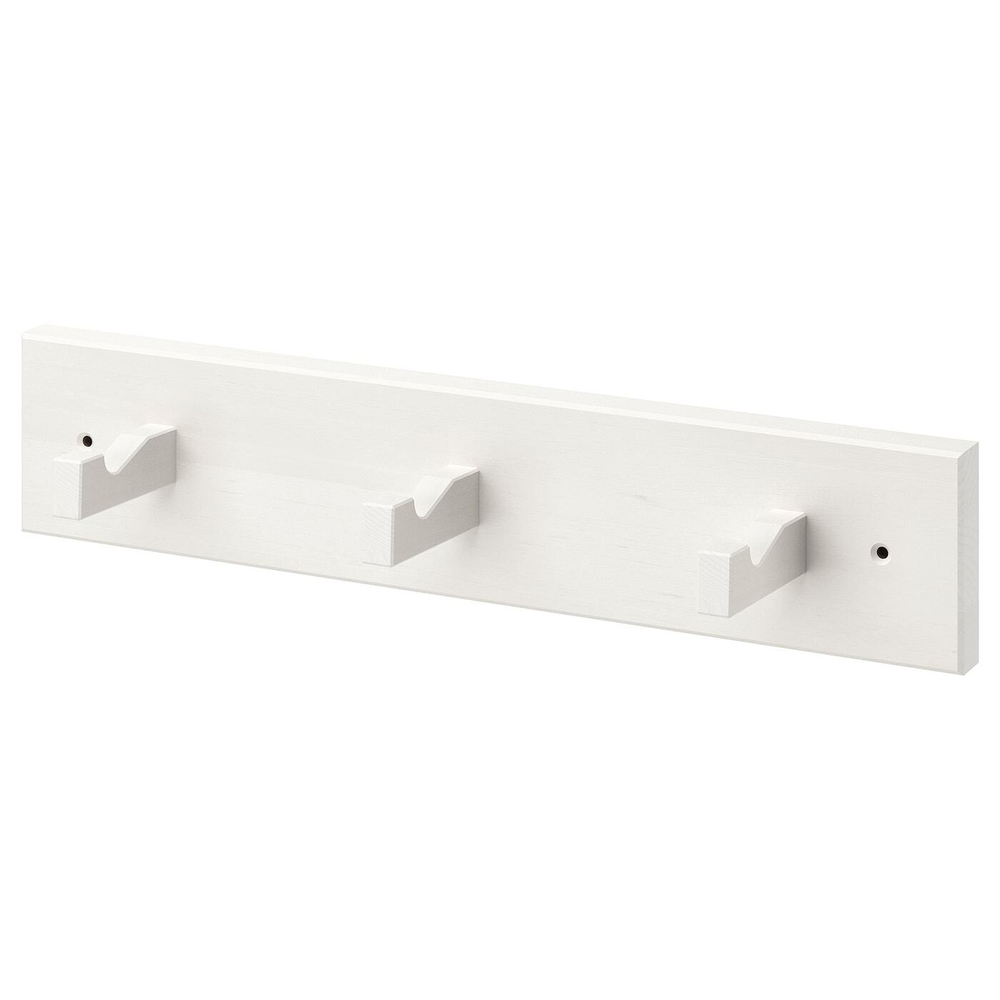 IKEA KUBBIS  (ИКЕА КУББИС)  -  Вешалка с 3 крючками, белая