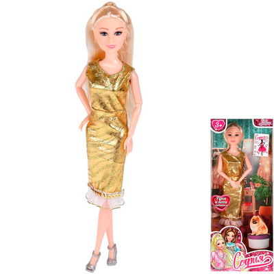 Кукла Карапуз 66001-BF6-S-HW 29 см София, руки сгиб.