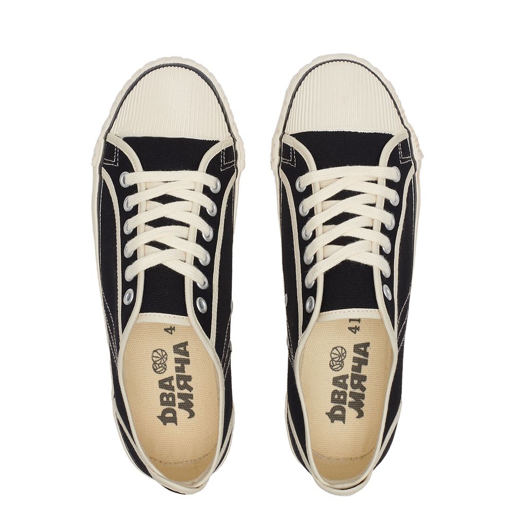 Кеды Два мяча 1971-06 черные