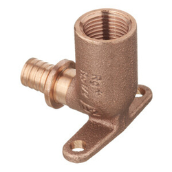 Водорозетка (угол установочный ) надвижная В удлиненная бронза Rehau (Рехау) 16х1/2" RX+