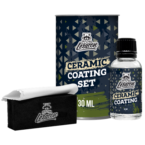 LERATON Ceramic Coating SET Керамическое покрытие для кузова 30мл