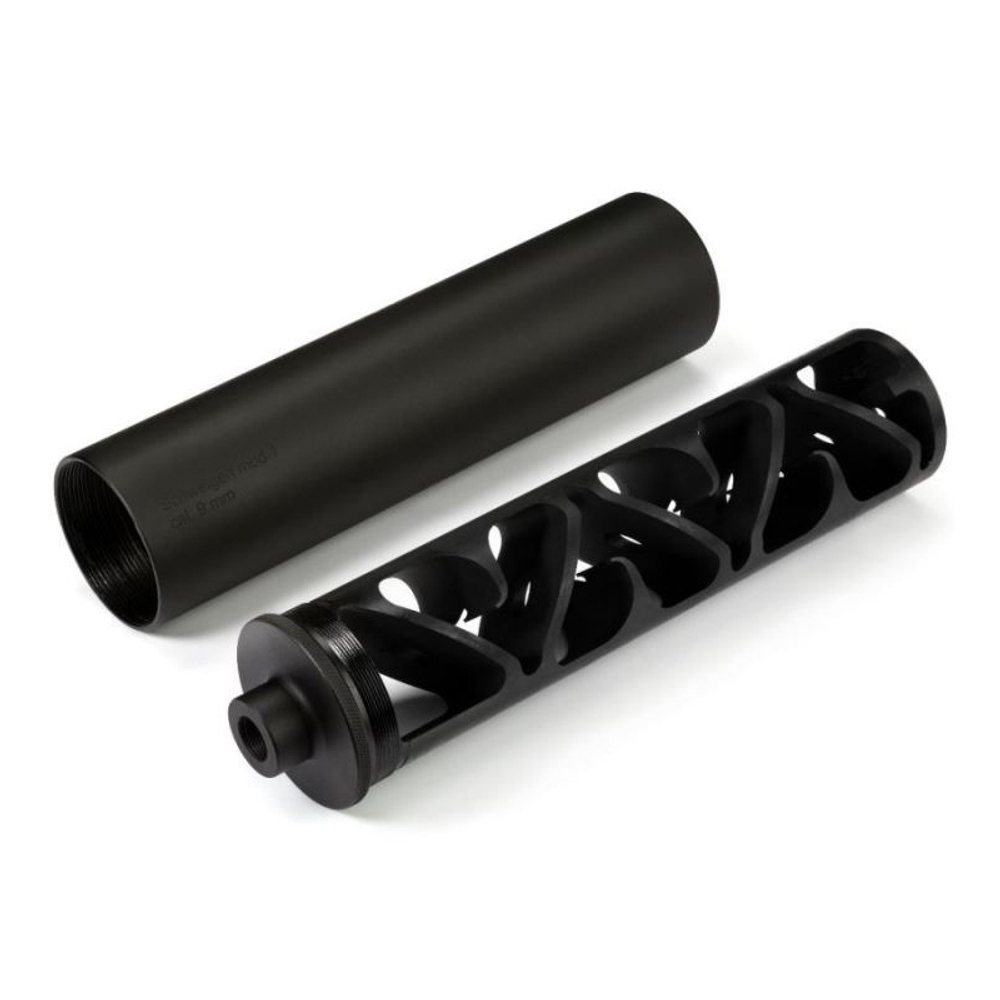ДТК закрытого типа Schweigen mod. 1 на карабин ВПО-285 ALTAY, ВПО-185, (9х19, 9x22, .345ТК, М14х1 левая), RAW