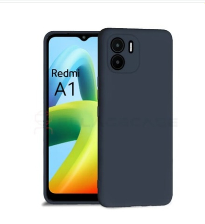 Накладка Xiaomi Redmi A1+/A2+/Poco C51 силикон матовый синий Soft Case Zibelino