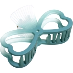 Заколка-краб для волос «Мон Ляруш», бантик, микс 6 цветов, 9,5см (Блистер)