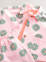 Комплект из трех предметов для девочки Next AC9-251, Розовый, Хаки