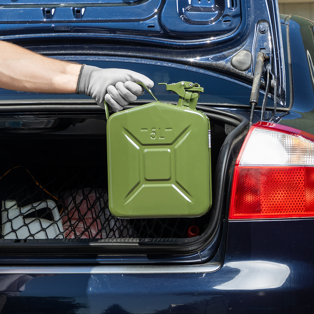 Канистра для ГСМ, металлическая, 5 литров Stels