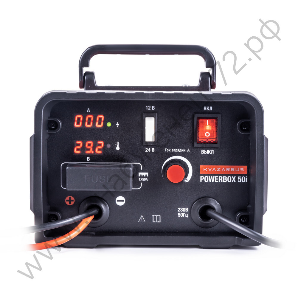 Инверторное зарядное устройство KVAZARRUS PowerBox 50i, цветная коробка