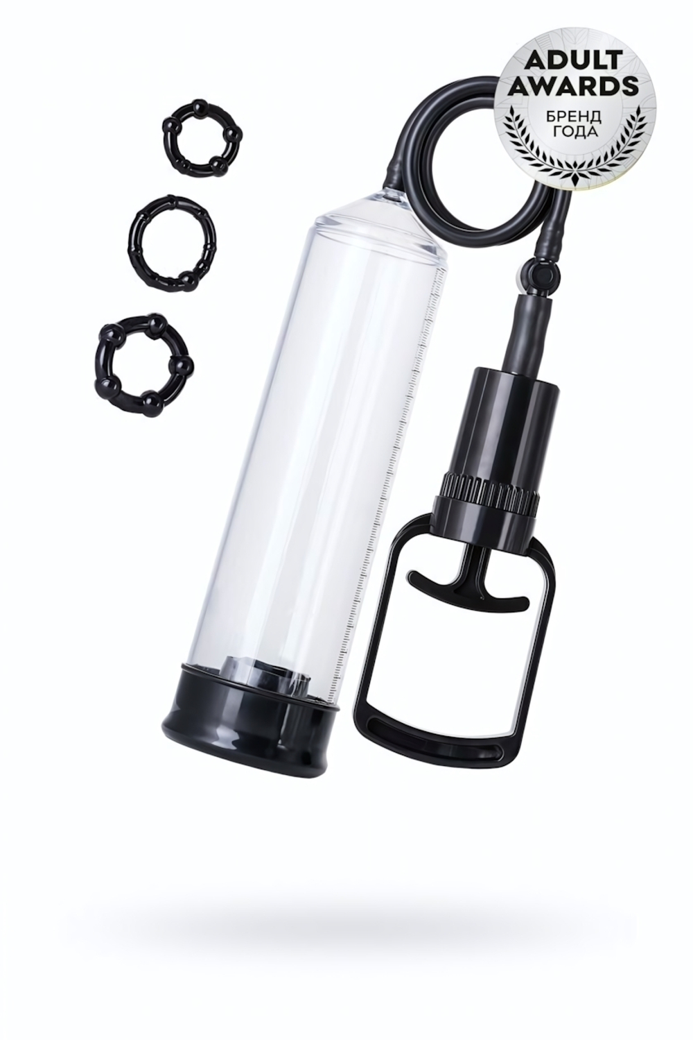 Вакумная помпа A-Toys черная 23,5 см