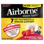 AirBorne, Добавка для поддержки иммунитета, ягоды, 3 тюбика, 10 шипучих таблеток в каждой