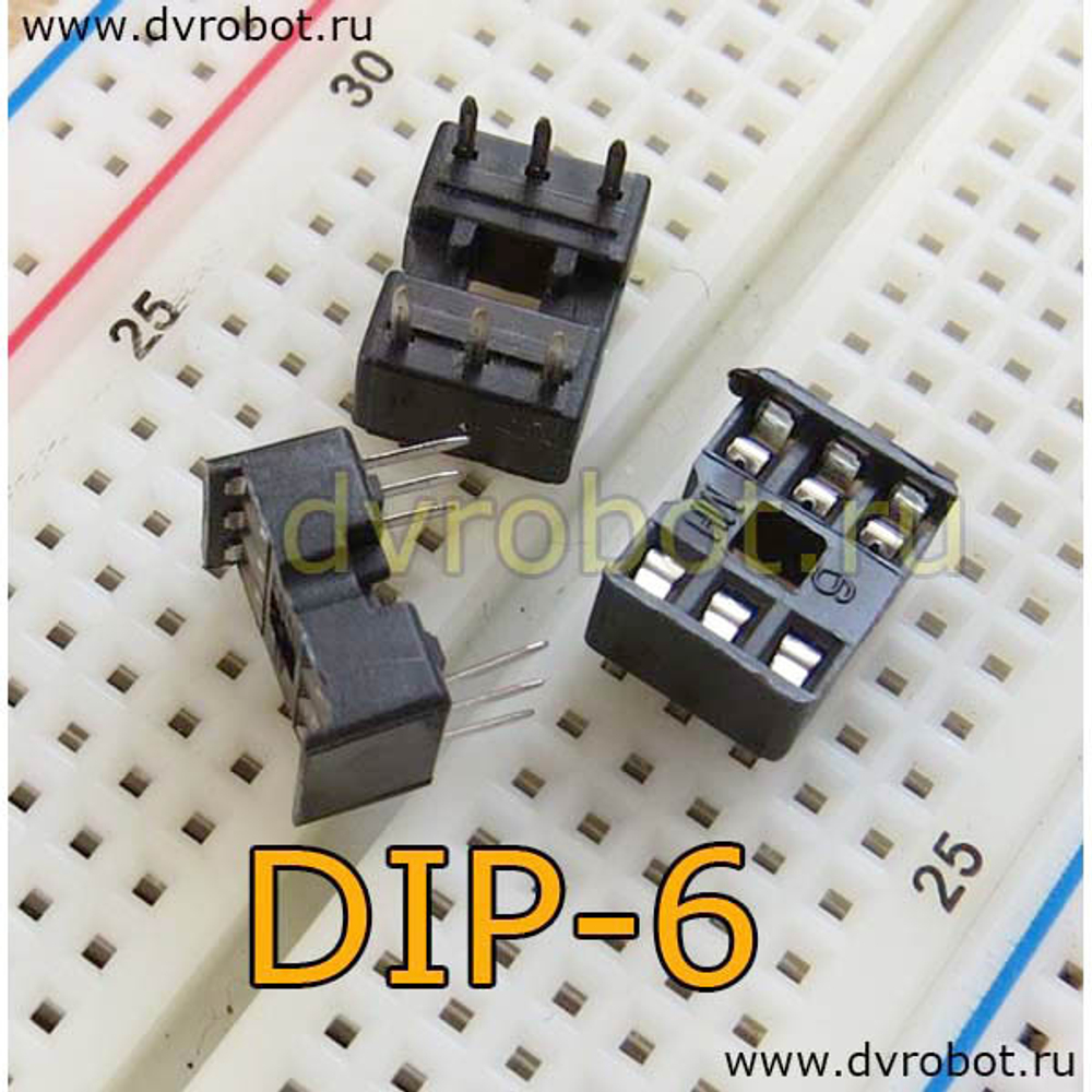 Гнезда IC - DIP-6