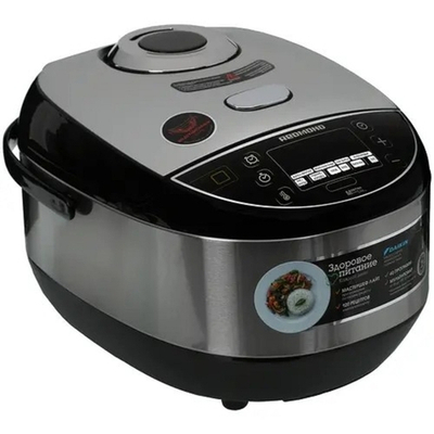 Мультиварка REDMOND RMC-IHM301 Мультиварка, 1250 Вт, 4 л, 11 программ, чёрный/ металлик