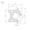 Профиль встраиваемый Arlight SL-Bevel-H12-F13-2000 Anod 043748