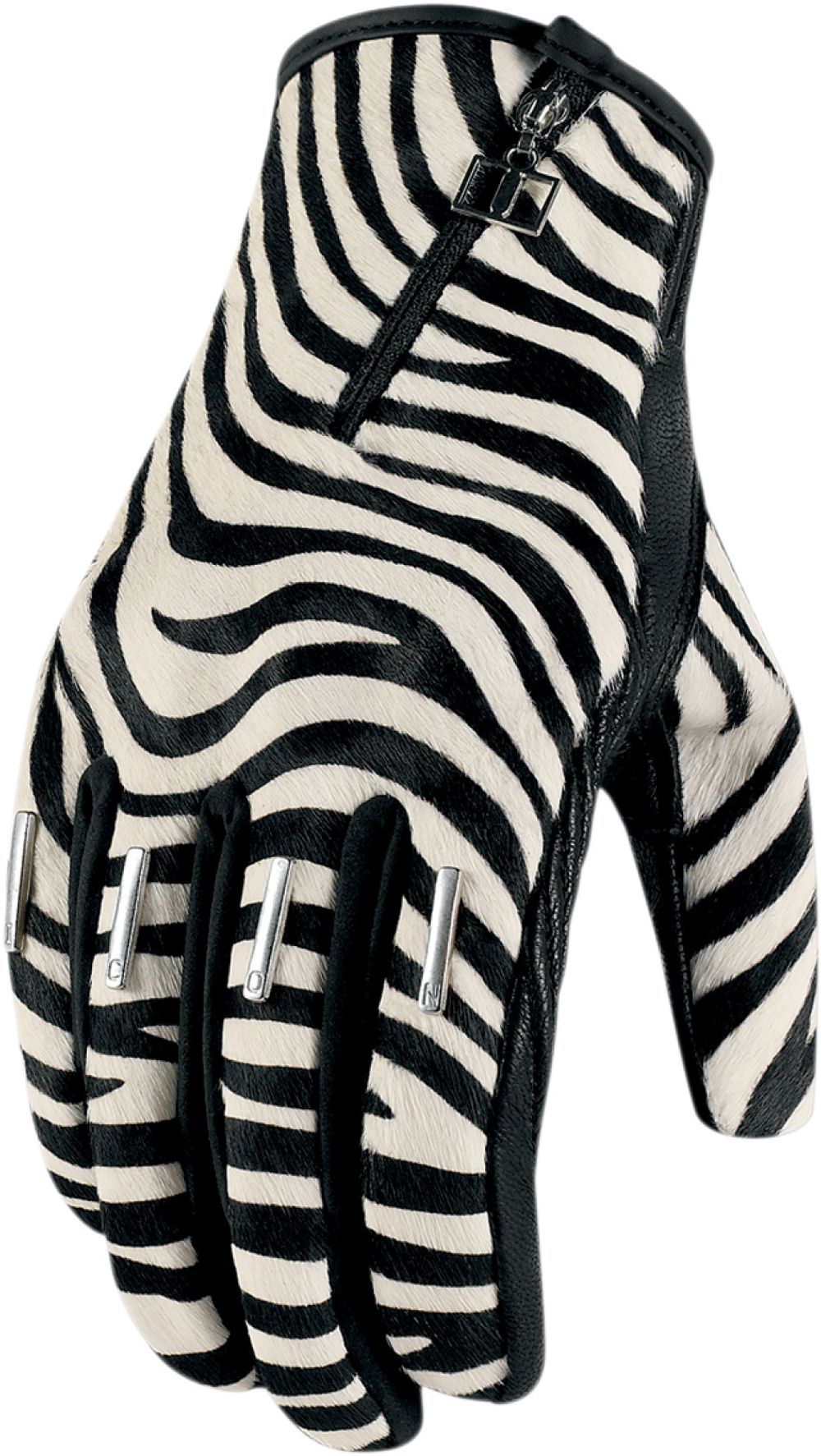 Мотоперчатки - ICON 1000 CATWALK ZEBRA (женские)
