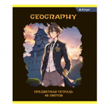 Комплект предметных тетрадей А5 48л., 10 предметов, со справ матер, скрепка, мелов. картон (стандарт), блок офсет, Alingar "Anime style"