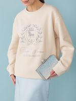 СВИТШОТ UNIVERSITY PASTEL BEIGE