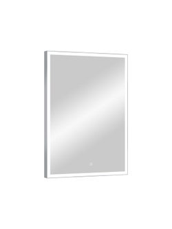 Зеркало "Frame Silver LED" 600х800