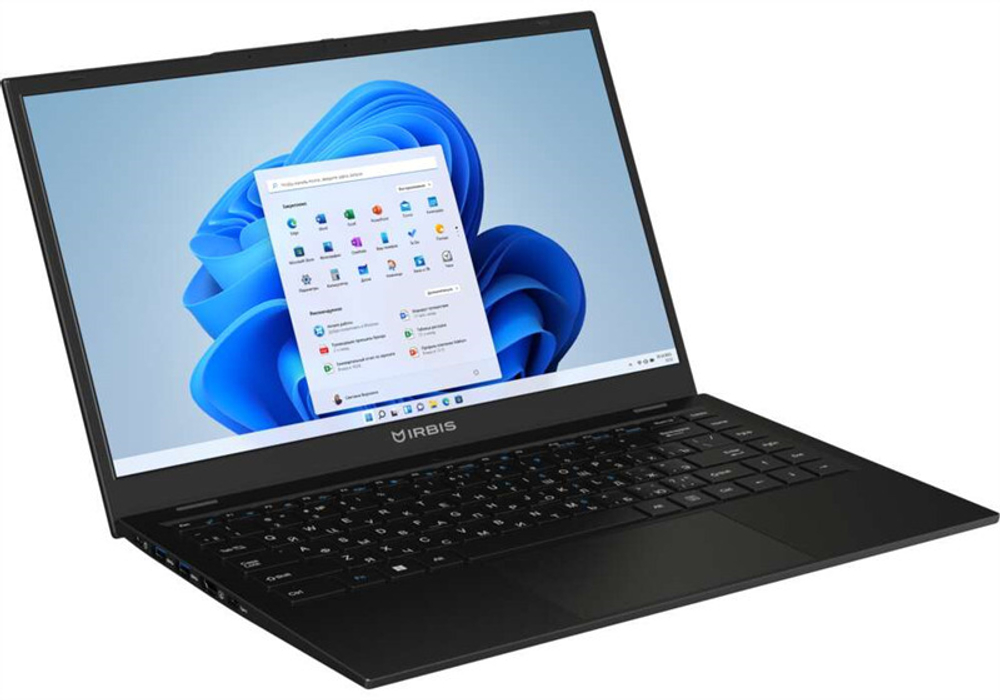 Ноутбук  Irbis 14NBP3007_G2 14 ", Core i5, 16 Гб RAM, 512 Гб SSD, Iris Xe Graphics, Черный