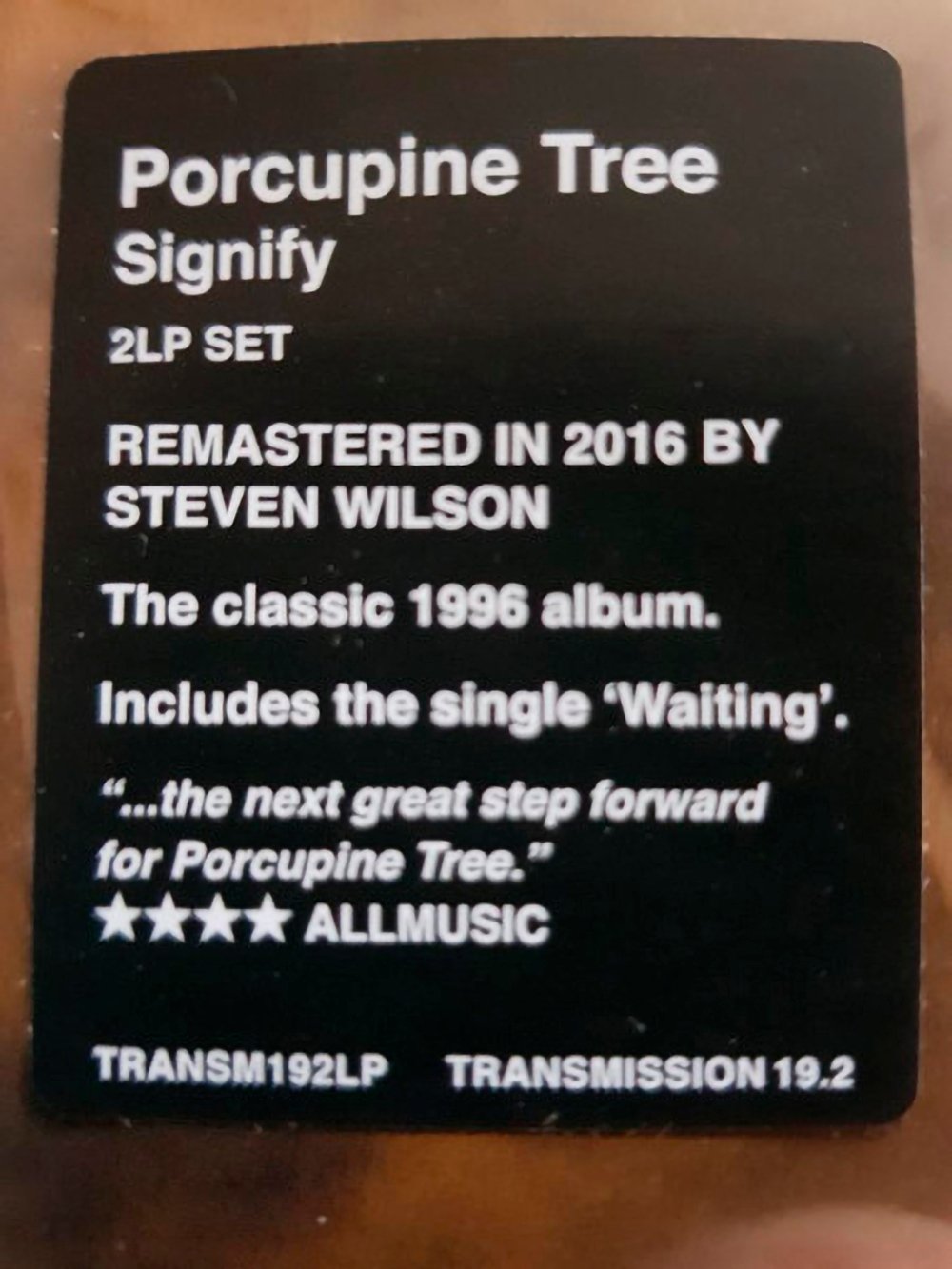 Porcupine Tree / Signify (2LP)