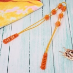 Массажер для тела «Healthy» 96*6 см, оранжевый