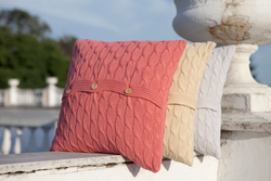 Элитная наволочка декоративная Imperio 22 коралловая от Luxberry