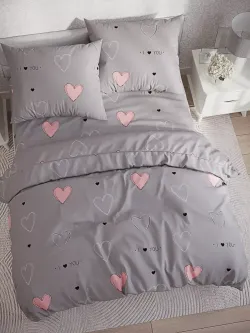 Наволочка комплект 2шт Полисатин Мечта "Фрея" 50x70 см на молнии