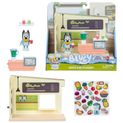 BLUEY Blue - Стойка с соками JUICE SHOP + фигурка собачки BLU18920