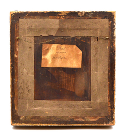 [Тропинин В. А.] Н/х. Золотошвейка. Дерево, масло. Сер. XIX в.