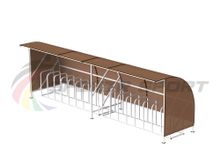Велопарковка крытая Бетта-Парк 16