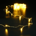 Гирлянда для дома 24м 280 ламп LED прозрач.пров.,8 реж, IP-20, Теплый белый (возможность соединения)